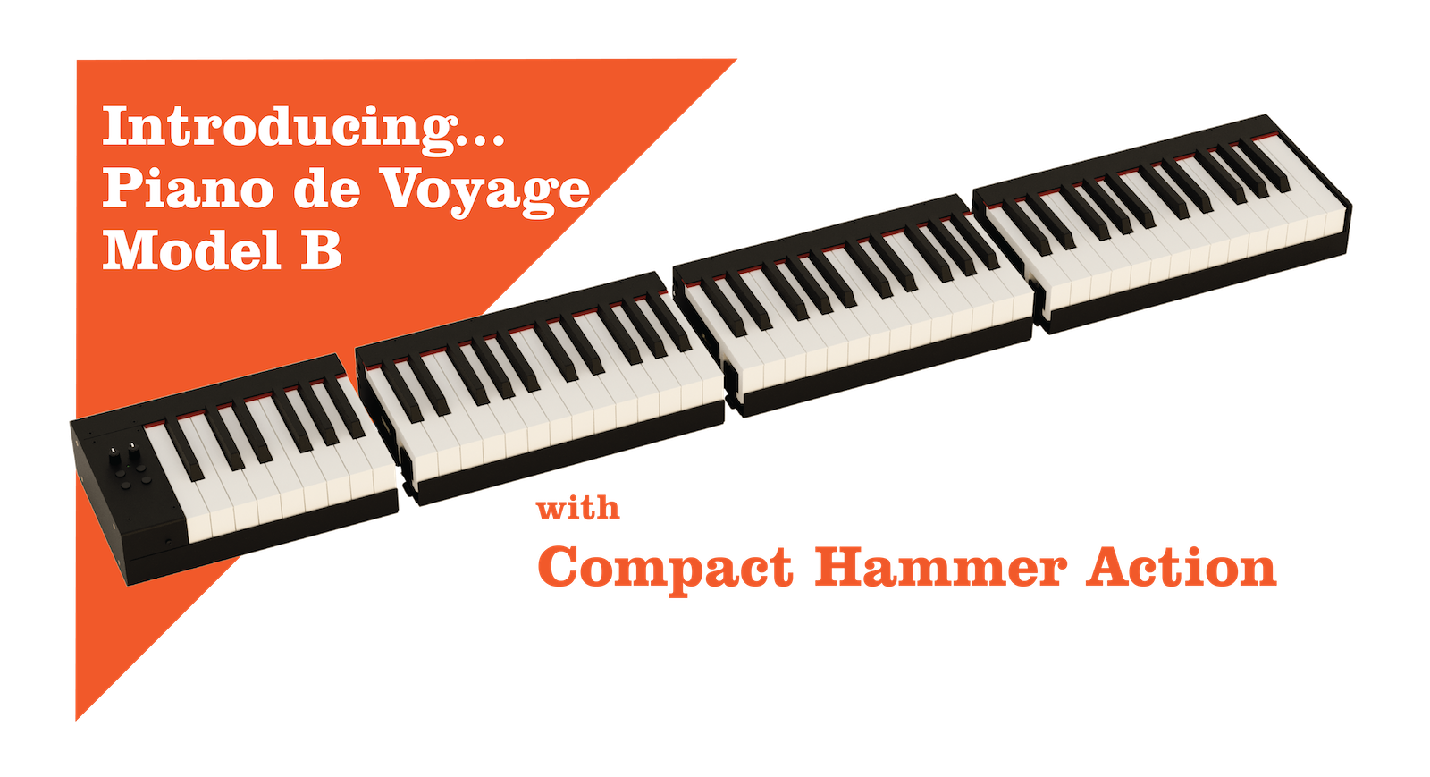 symptom finger barndom Piano de Voyage the portable piano keyboard